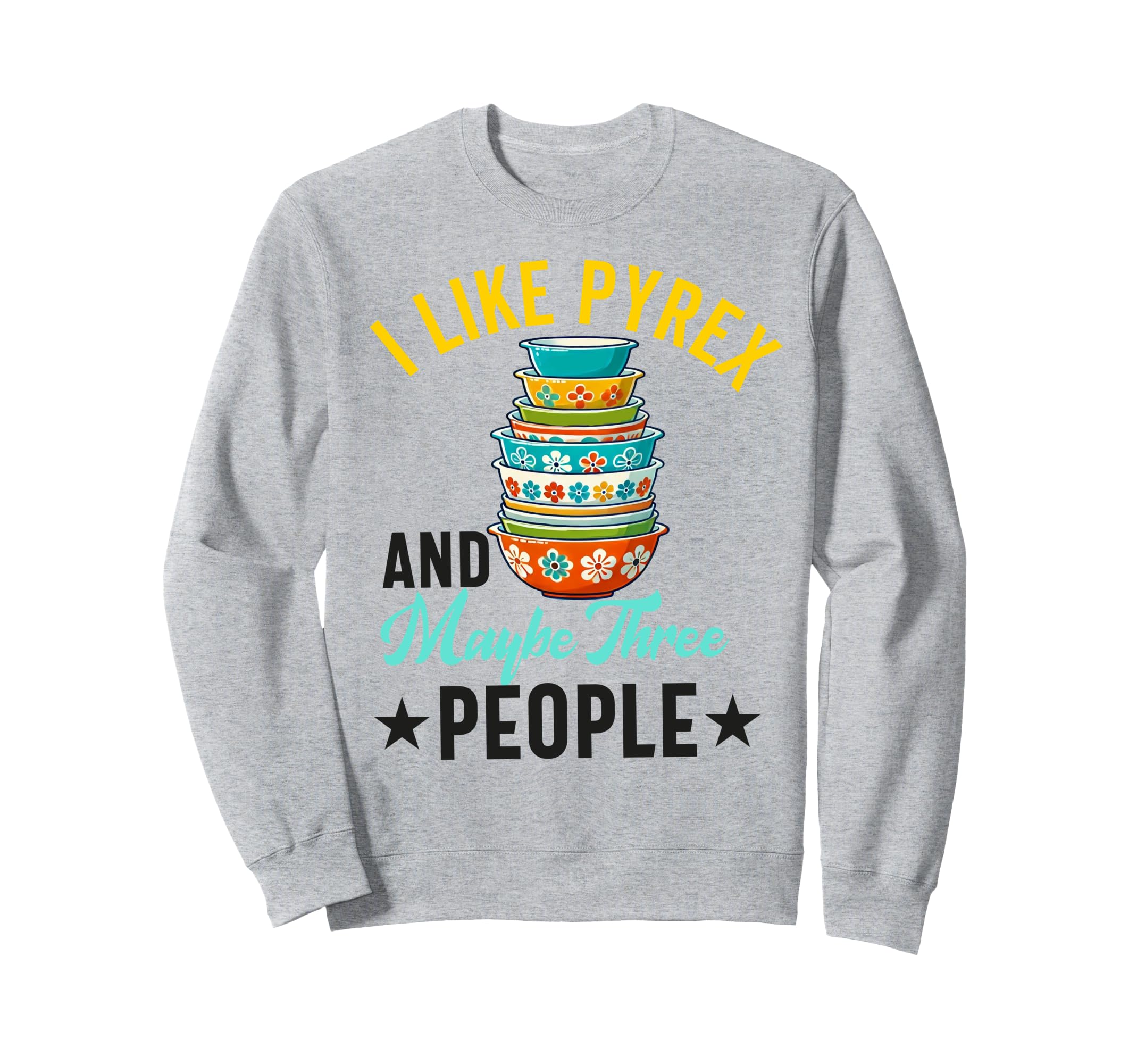 

Винтажная кухонная утварь Pyrex Коллекционный узор Кухонная миска Толстовка серый