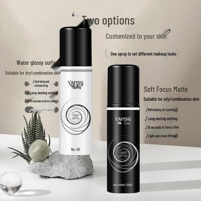 YaPing Hydrating & Moisturizing Setting Spray: Long-Lasting, Quick-Film, No Floating Powder, Refreshing Oil-Control Toner. Dewy Finish Setting Spray