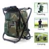 Portable Folding Camping Fishing Chair Insulated Picnic Bag Hiking Camouflage Seat Bag