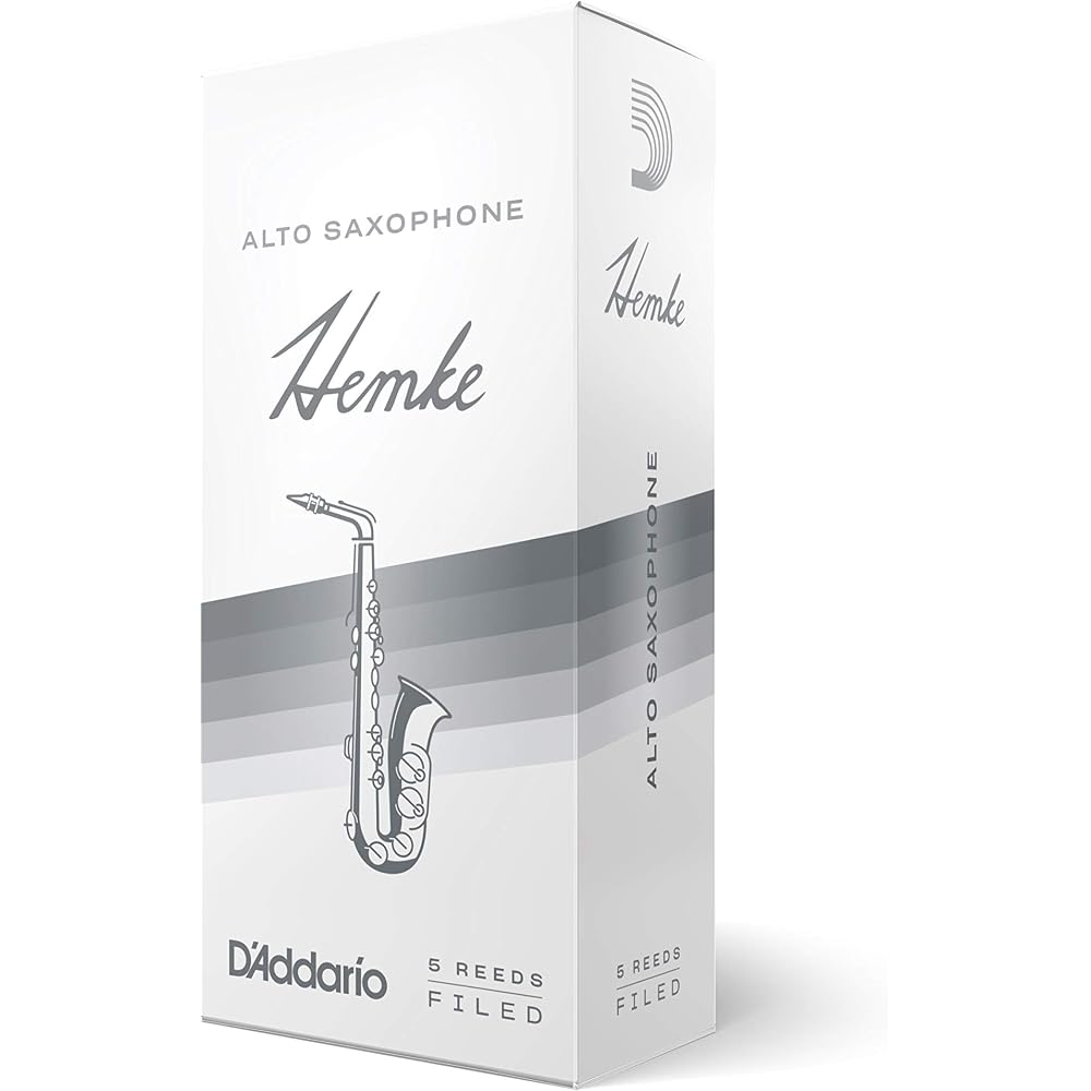D'Addario WoodWinds Daddario Reed for Alto Saxophone Frederick L. HEMKE RHKP5ASX200 [Hardness: 2....
