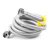 Lingrushan 304 Stainless Steel Braided Hose for Bathroom/Toilet