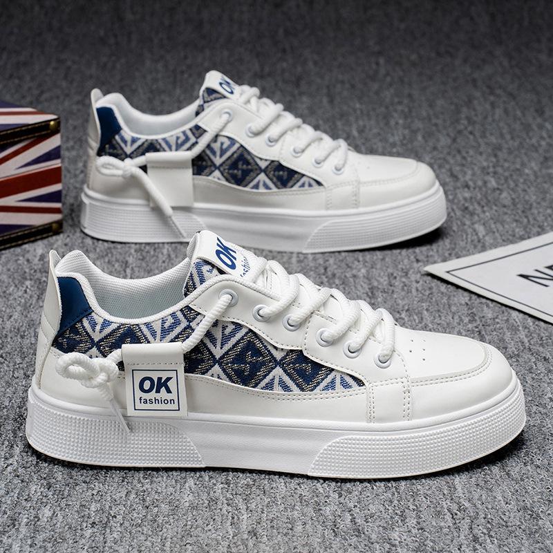 Canvas men's shoes summer breathable versatile casual board shoes niche design sense youth lightweight sports cloth shoes