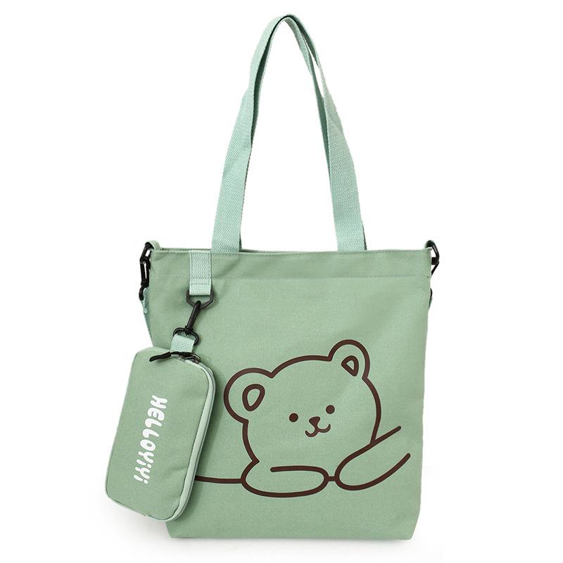 

Children s Canvas Crossbody Bag - Cute Elementary School Tote