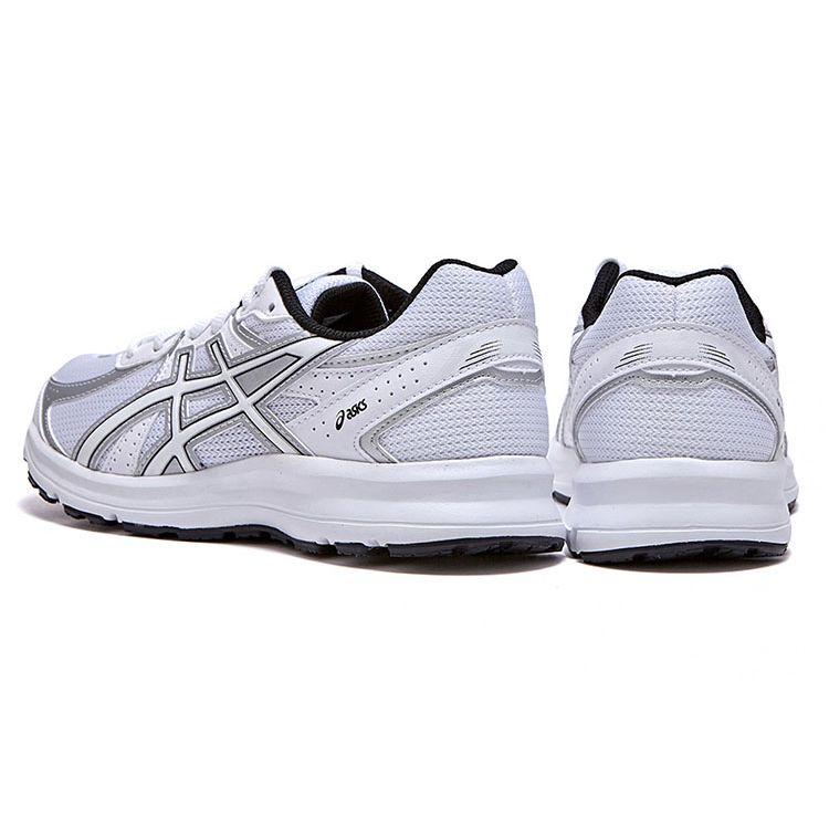 Asics Jog 100 S Casual Comfortable Fabric Durable Low-Top Running Shoes Women sneaker White 1201A556-100
