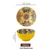Bohemian Rice Bowl Home Creative Personality Ceramic Bowl High Appearance Level Retro Noodle Bowl Eating Rice Small Bowl