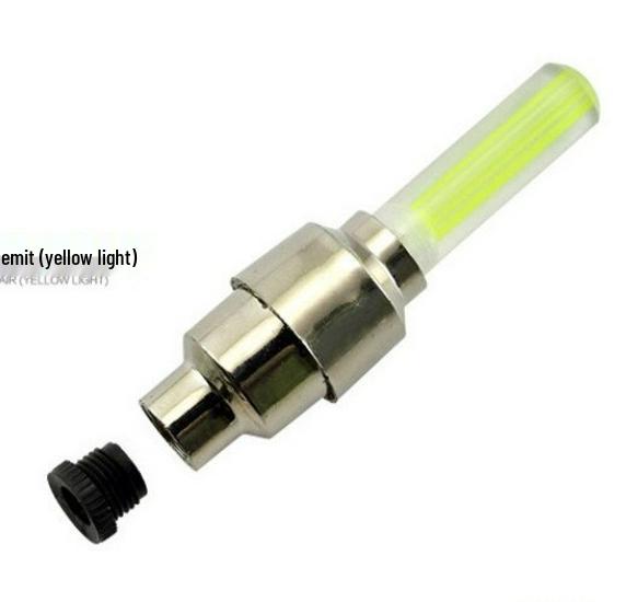 Colorful Wheel Valve Light for Bikes, Cars & Motorcycles - Night Riding Accessory for Kids & Adults