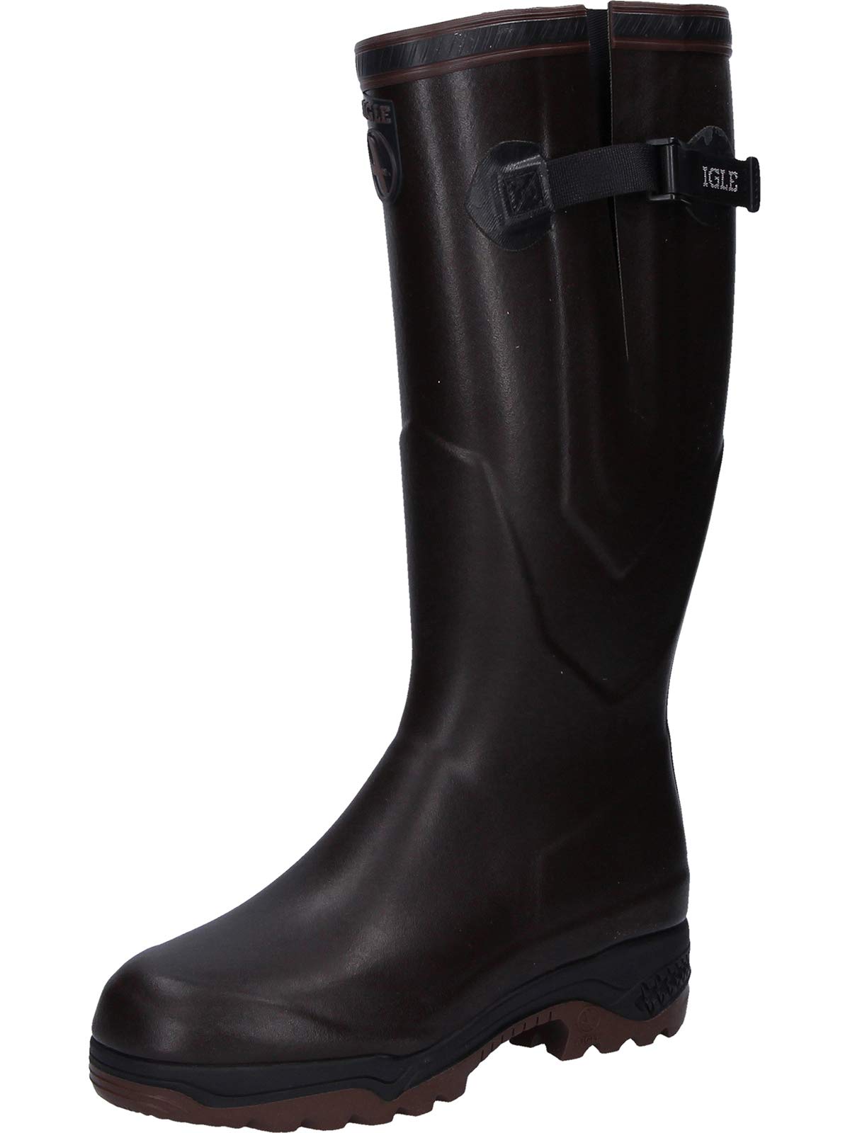 

Aigle Parkour 2 ISO Rubber Rain Boots Brown (Official Model)