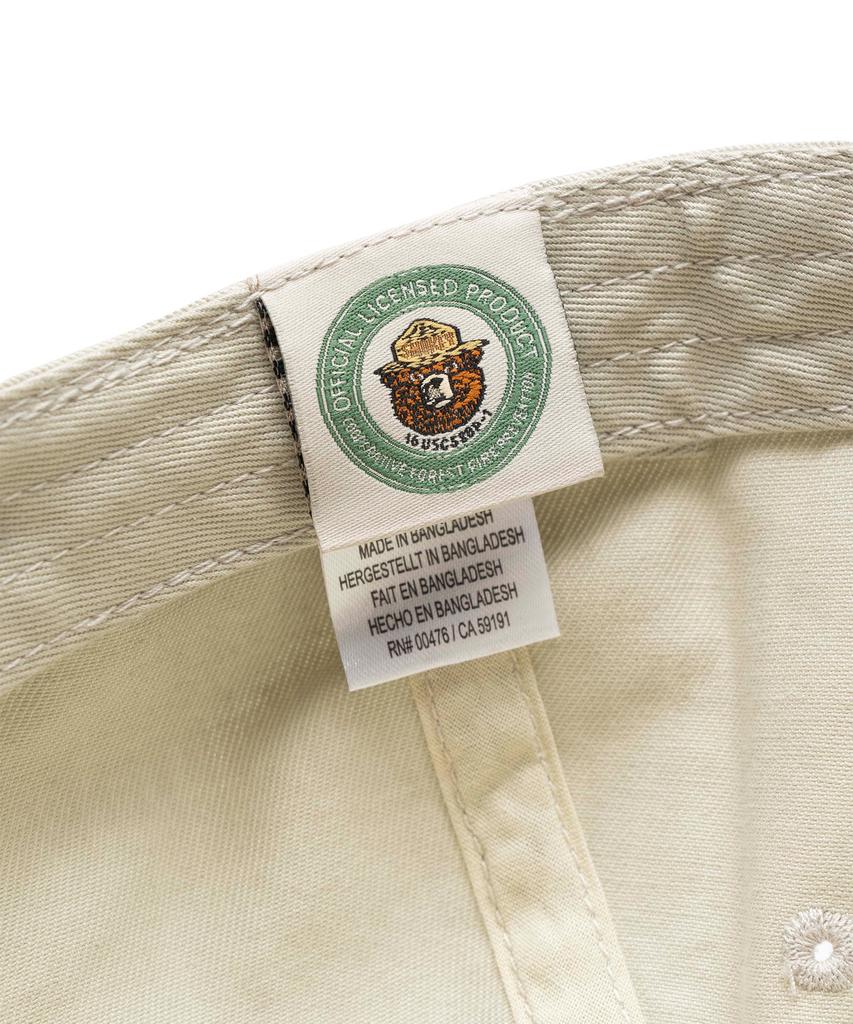 Amelikannideul Micro Slouch Cap Smokey Bear