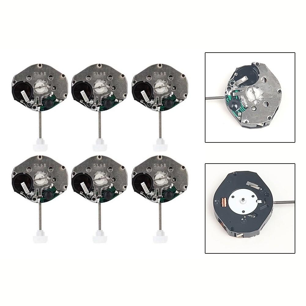 Mechanizm zegarka 6 szt. do SL68 Akcesoria do mechanizmu zegarka kwarcowego Naprawa