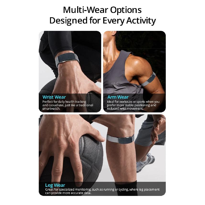 VALDUS New VITRO Smart Bracelet ECG Health Tracker Sports Fitness Heart Rate Blood Pressure Man Woman Wristband For ios Android
