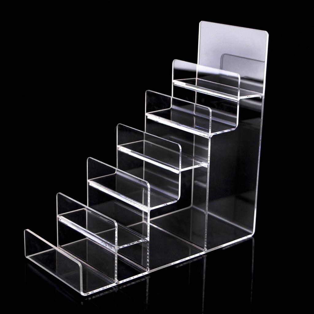 Transparent Acrylic Multi-Layer Wallet, Sunglasses & Jewelry Display Stand