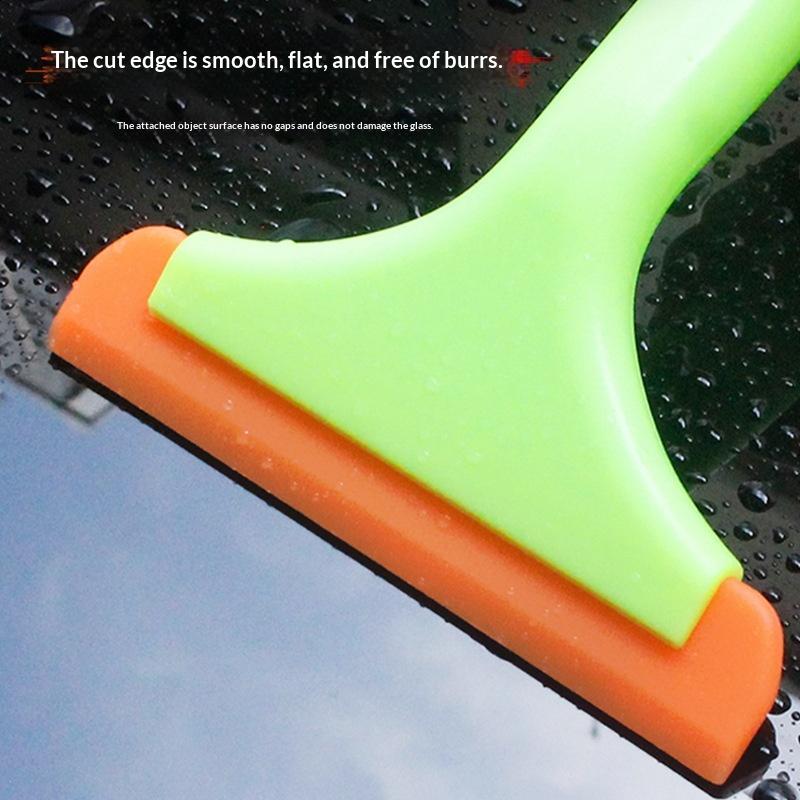 Non-Scratch Silicone Squeegee Car Wrap Tools Water Wiper Drying Blade Soft Window Squeegee Scraper For Windshield Glass Mirror
