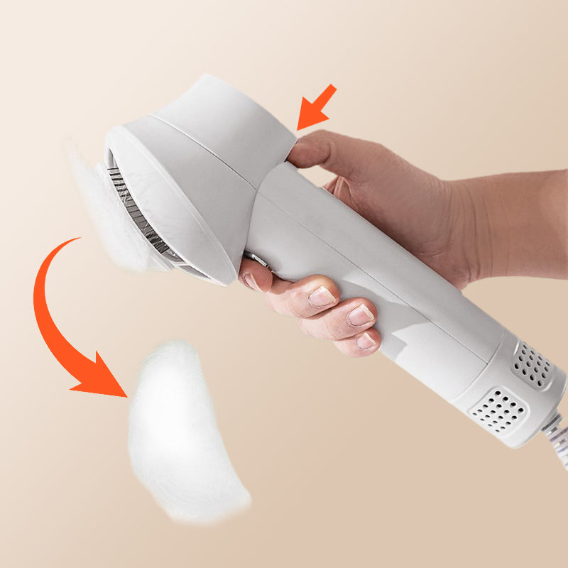 2-in-1 Low Noise Pet Hair Dryer with Comb Brush Slicker Brush Pet Products Pet Hair Dryer with Slicker Brush Pet Cleaning Suppli