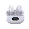 Open-back Earphones for Sports, Ear Hook Design, Drop Prevention, No Ear Blockage, Ultra-long Battery Life of 20 Hours, LED Display, Water