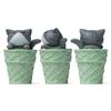 Cute Matcha Cartoon Ice Cream Cone Cat Mini Model Decoration For Decor Landscape