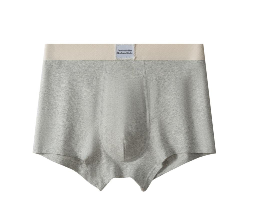 Men's Autumn and Winter Trend Cotton Skin-friendly Breathable Flat Angle Underwear