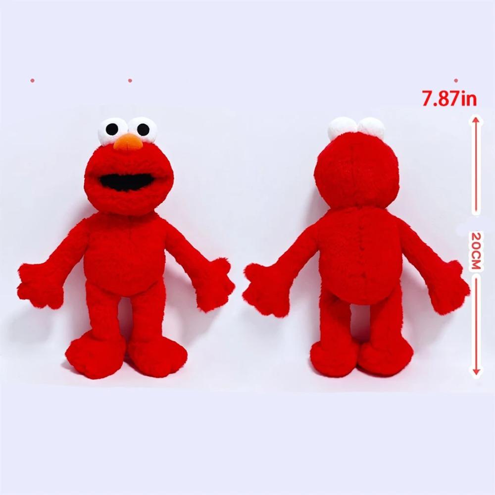Cute Sesame Street Plush Dolls Toy Featuring Elmo Cookie Monster Big Bird Adorable English Leaning Options For All Ages