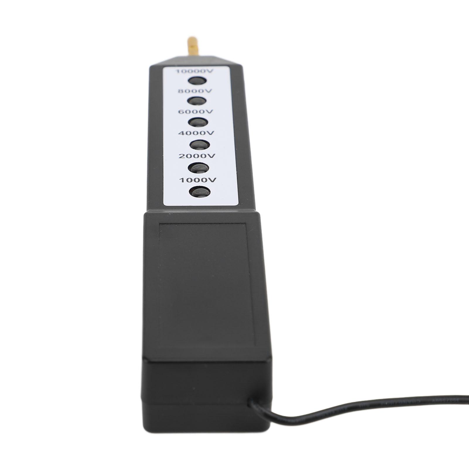 

Electric Fence Tester 1000 10000V Wide Range Water Proof Fence Voltmeter Fault Finder with 6 Indicator Lights