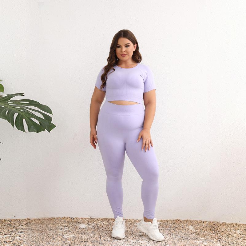 Women's High-End Summer Yoga Suit - Double-Sided Brushed, Breathable, Nude-Feel Sports Set