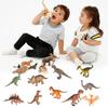 10PCS/Set Mini Animal World Model Figure Action Toy Set Kids Collection Toy