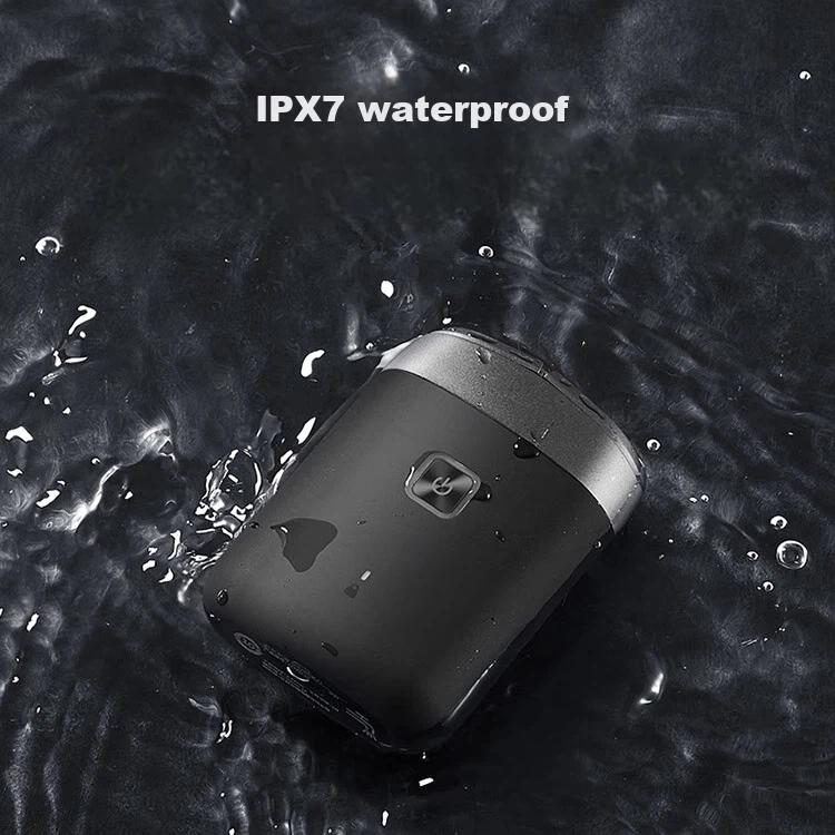 Jingdong Jingzao Palm-Shaped Razor, Portable, Long Battery Life, Mini Electric Shaver, Rotating Beard Trimmer, Washable Shaver
