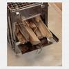 Square Wood Burning Camping Stove Outdoor Survival BBQ Mini Grill BBQ Outdoor Camping BBQ Firewood Folding BBQ Picnic Stove