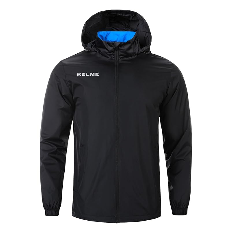 

[Kelme] куртка для активного отдыха мужская ветровка легкая куртка альпинизм рыболовная одежда ветрозащитная водоотталкивающая легкая повседневная (черный, S)