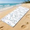 C-Cinnamoroll Cartoon S-Sanrio Beach Towel, Super Absorbent Quick Drying Summer Towel for Outdoor Camping Pool Travel Gift