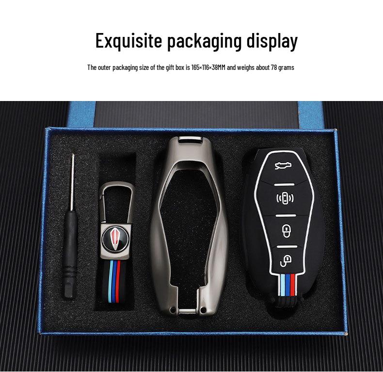 2023 Hongqi H5 Key Cover: Classic H7/H9, e-HS3/9, LS7, e-QM5 Metal Shell Wrap