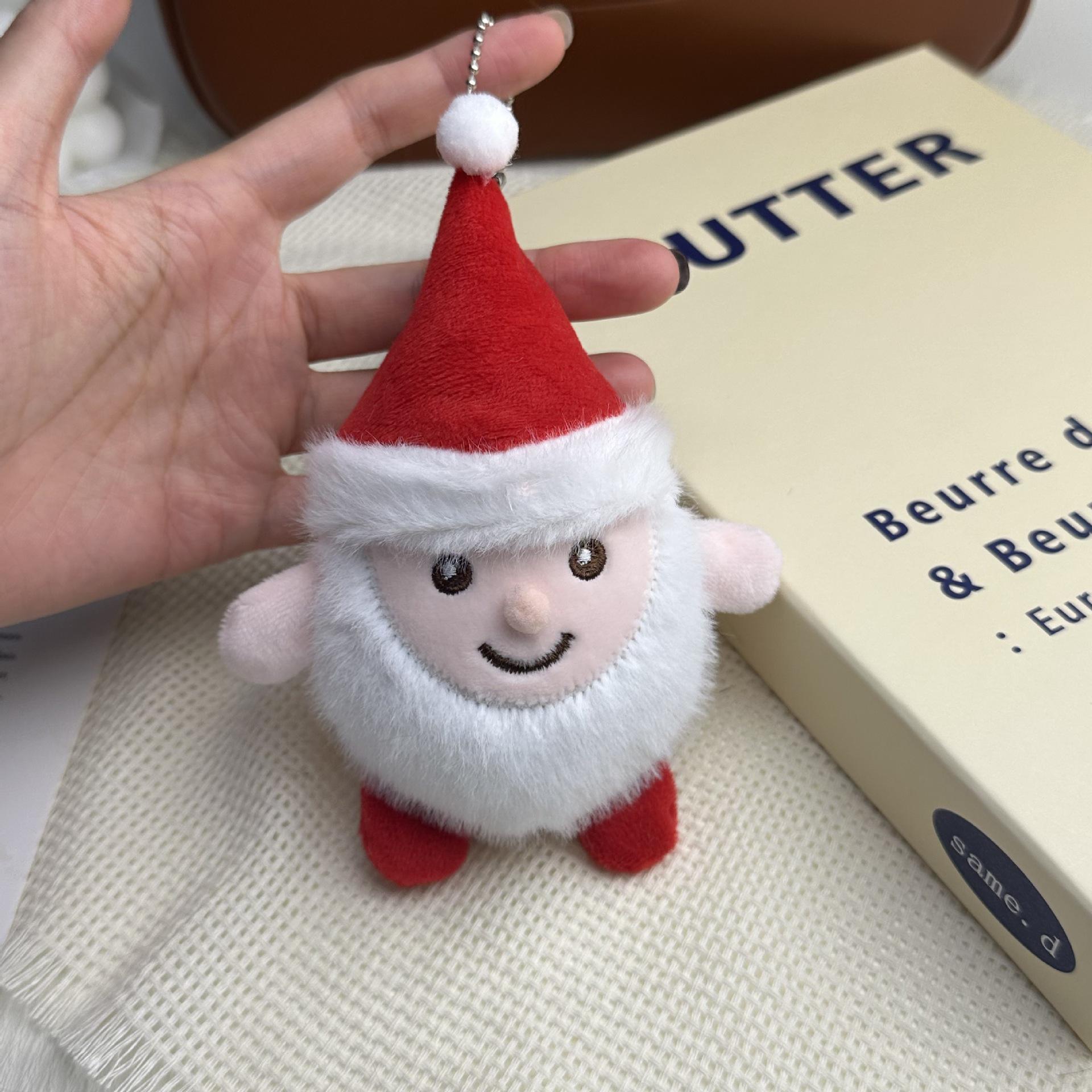 Santa Claus Plush Toy Pendant - Christmas Ornament & Children s Gift Doll 15cm