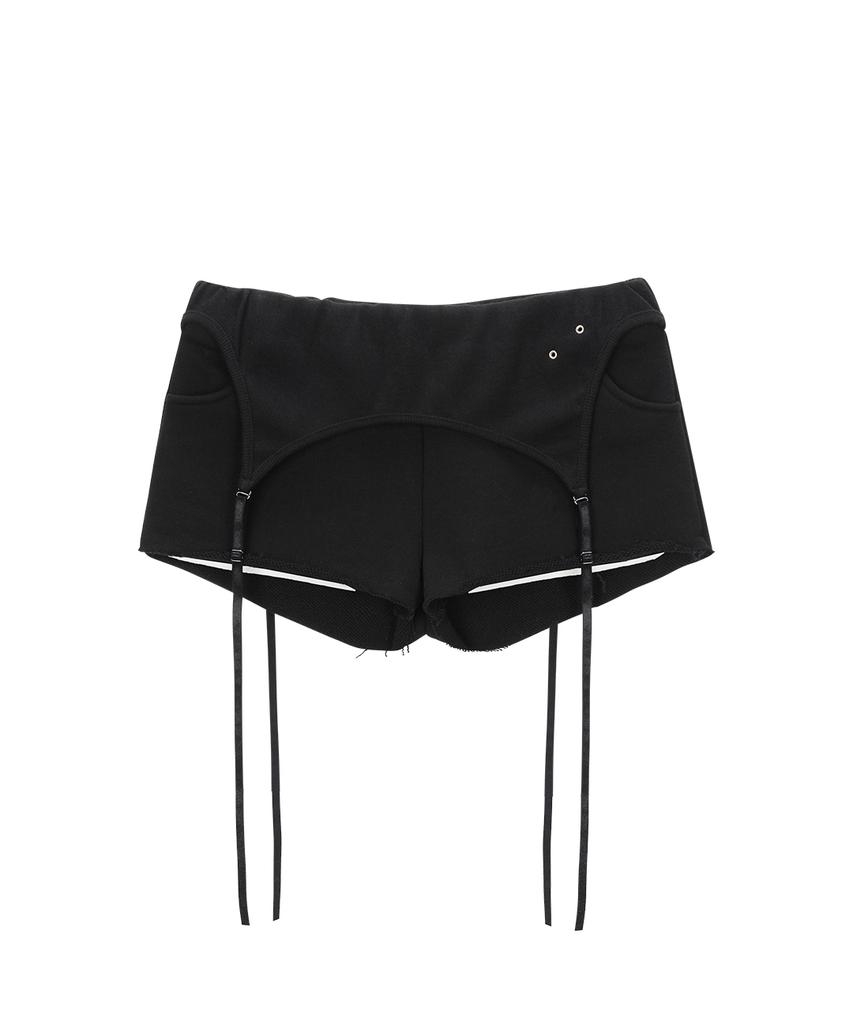 Sailpeulei Layered Shorts / Black