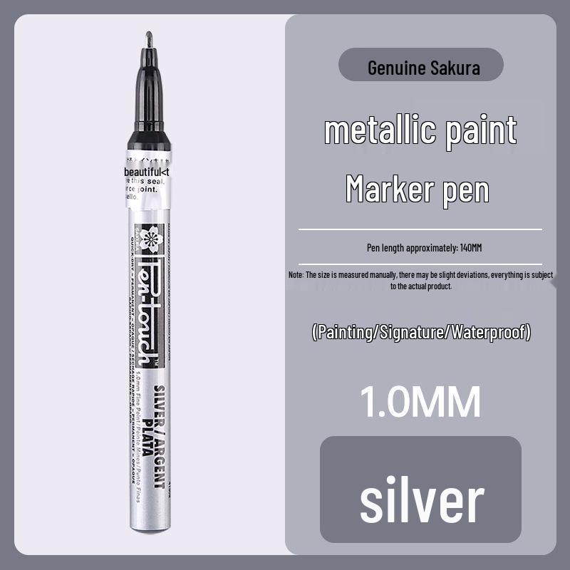 Japan Sakura Gold 2.0mm Paint Pen for Highlighting, Furniture Gilding, and Signature Design