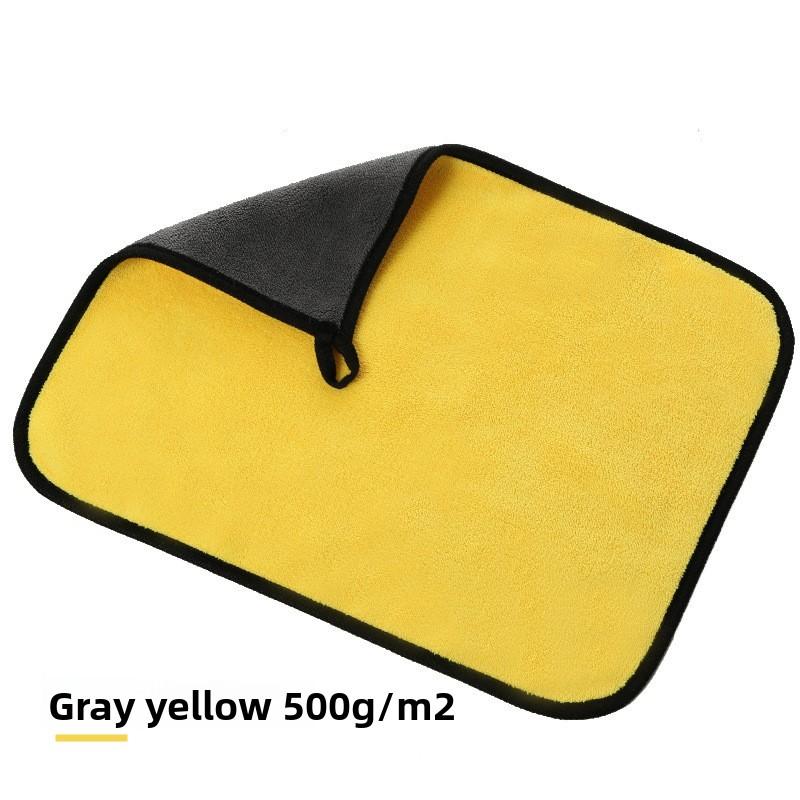Double-color Matching Water-absorbing Composite Double-layer Thickened Towel