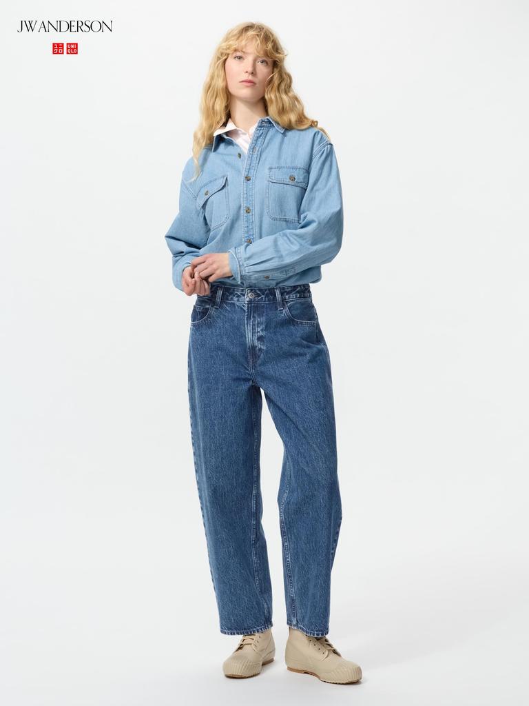 Uniqlo Japan Baggy Jeans Short Length