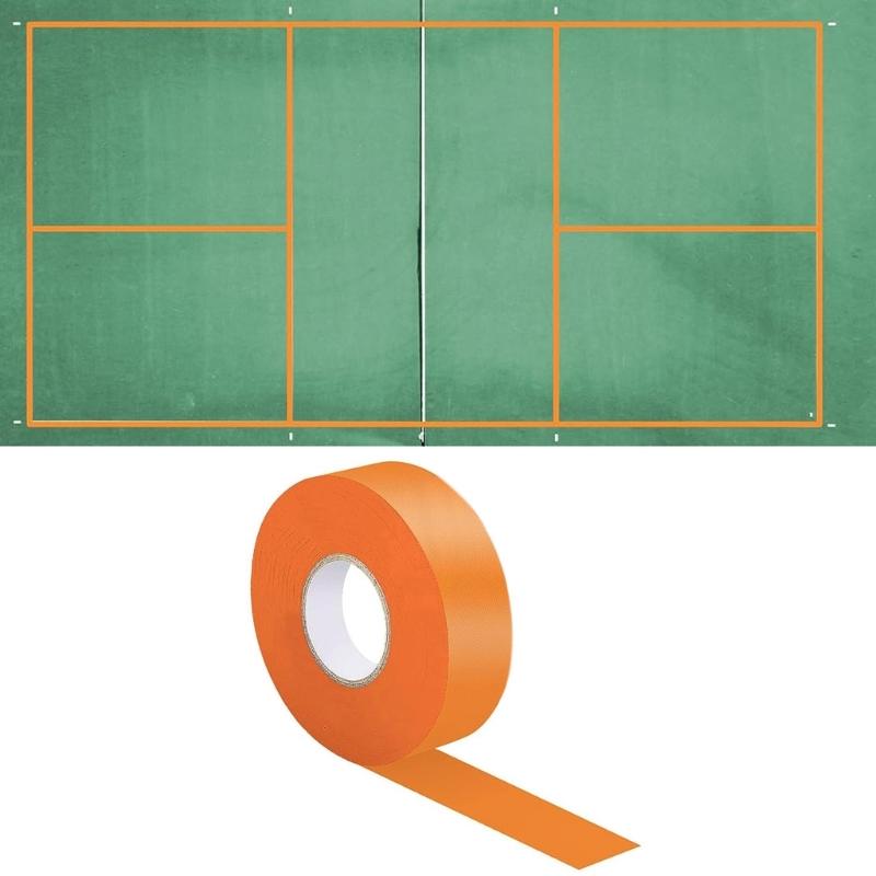 Strong Stickiness Sports Floor Marking Tape Versatile Squash Courts Marking Tape for Sports Facilities