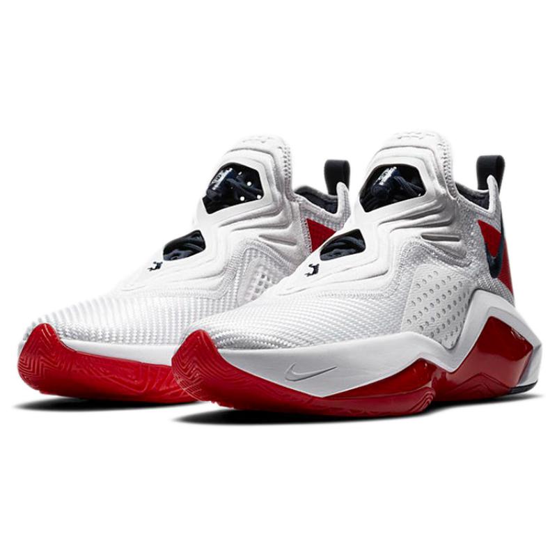 Nike LeBron Soldier 14 EP 'White University Red' Sneakers CK6047-100