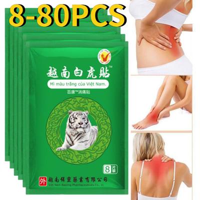 Vietnam Tiger Pain Relief Plaster for Shoulder Neck Back Knee Joint Muscle Pain Relief Health Care