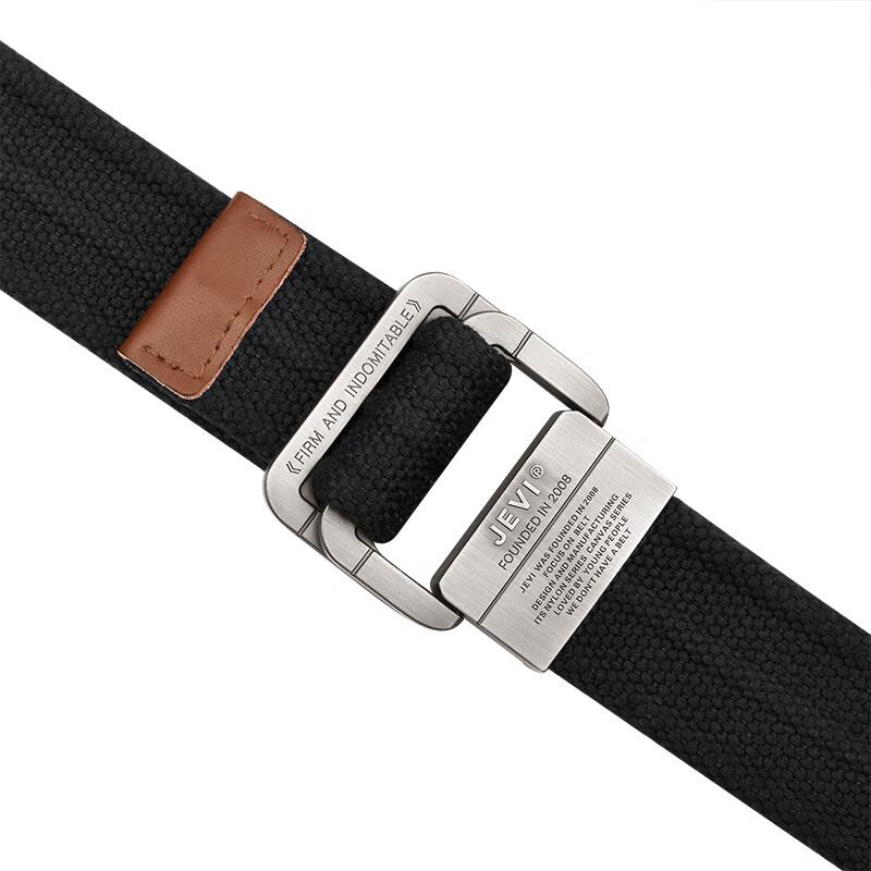 JEVI Men's/Youth Casual Canvas Double Ring Belt