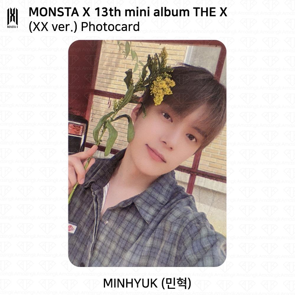 

MONSTA X 13-й мини-альбом THE X версия фотобук XX версия Официальная фотокарточка Minhyuk (XX)