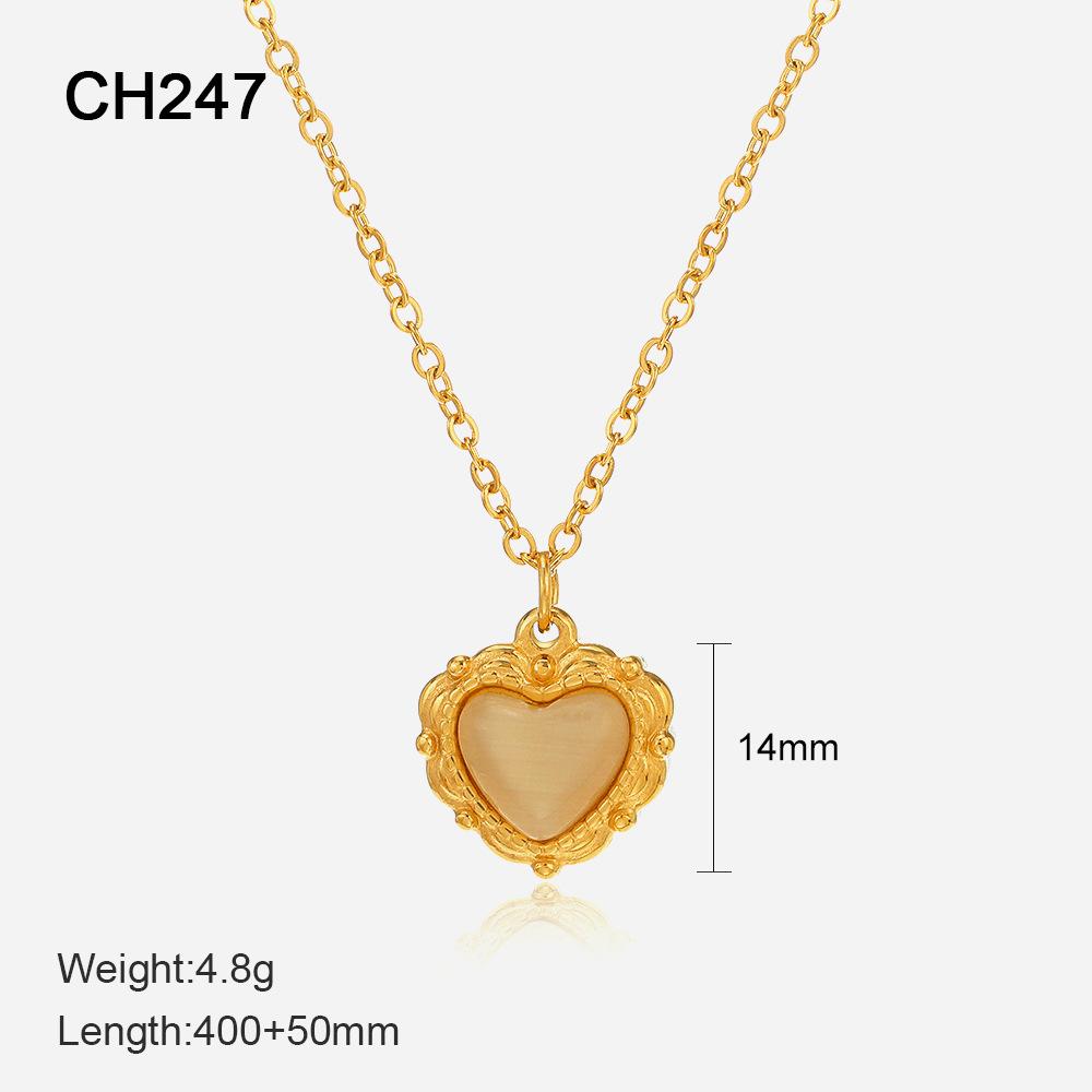 

Интернет-знаменитость INS простое ожерелье с любовью женское с 14-каратным золотым покрытием нишевый дизайн универсальная жемчужная цепочка на ключицу в форме сердца