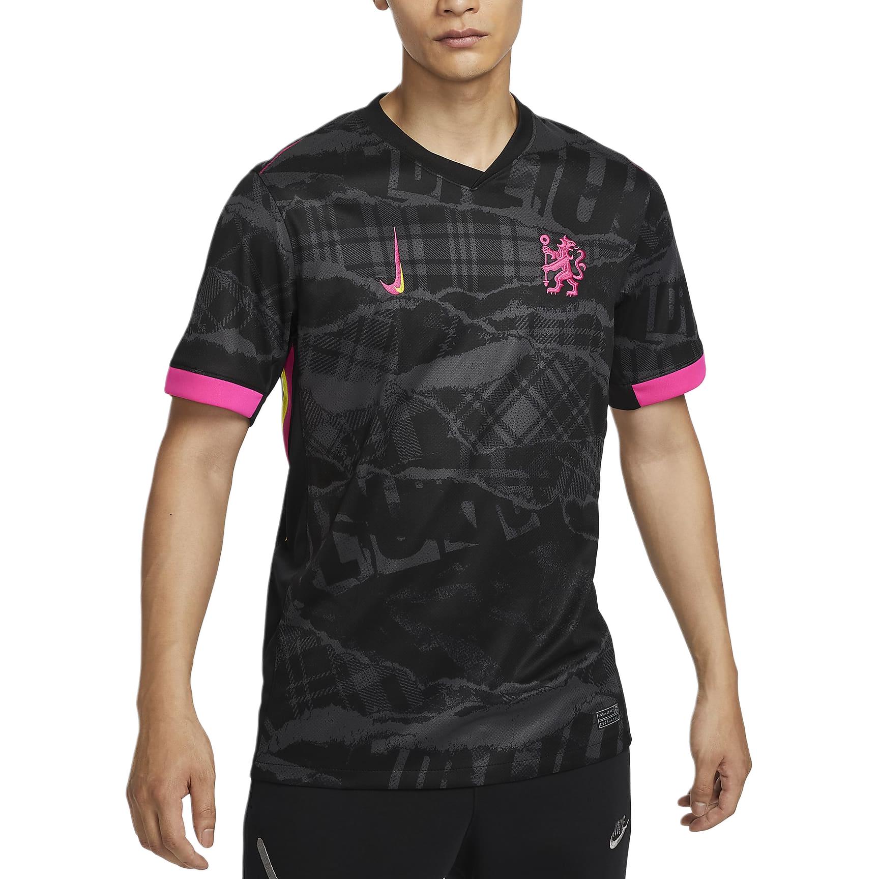 

Nike Chelsea FC Dri-Fit FW24 Stadium Third V-Neck Replica Short Sleeve Football Shirt Men Tops Dark-Gray FQ2029061 M