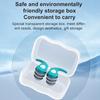 1 Pair Silicone Noise Reduction Earplug Soft Comfort Ear Protection Earplugs Reusable Soundproof Ear Plugs for Sleeping Swimming