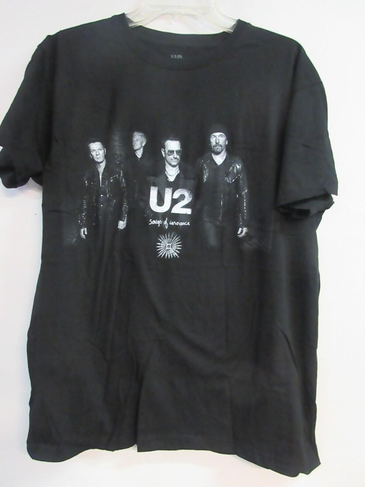 U2 OFFICIAL MERCH BONO SONGS OF INNOCENCE 2026 CONCERT BAND MUSIC T-shirt LARGE S