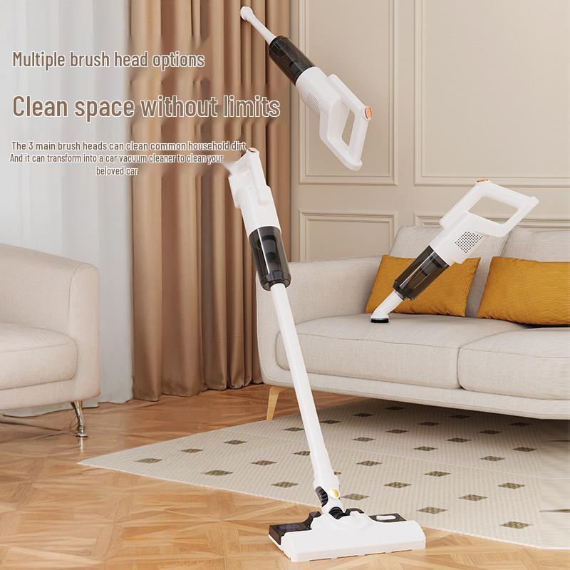 Aspirator Portabil Wireless Multifuncțional cu Putere Mare pentru Îndepărtarea Prafului și Acarienilor – Design Doi-în-Unu