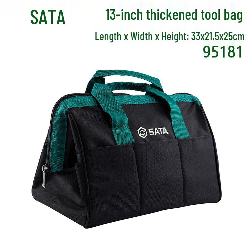SATA Waterproof Handheld Tool Bag, 13 & 16 Parts Bags 13 inches