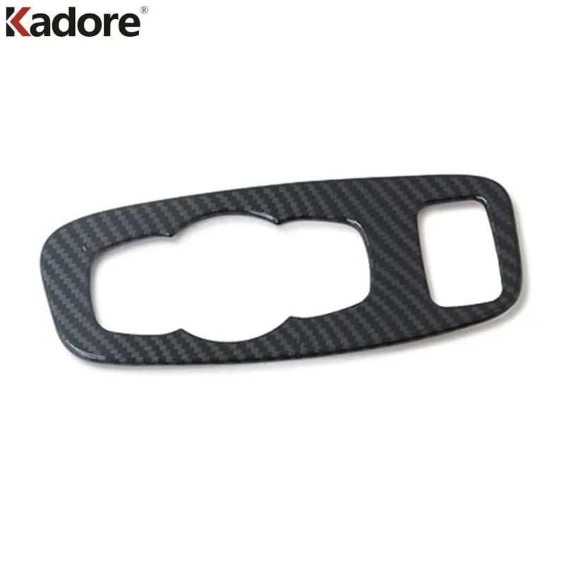 Car Head Light Lamp Switch Button Panel Cover Trim For Ford Focus -   2024 Carbon Fiber Interior Accessories