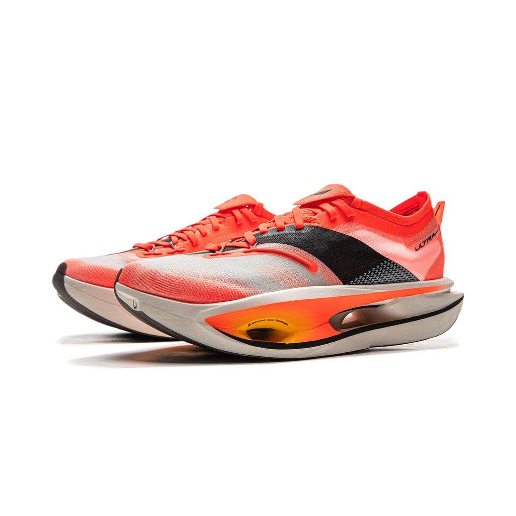 Li Ning Feidian 5 ULTRA Textile, TPU Low Top Ultra BOOM Technology Long Distance Running Sprint Racing Running Shoes ARMV005-5
