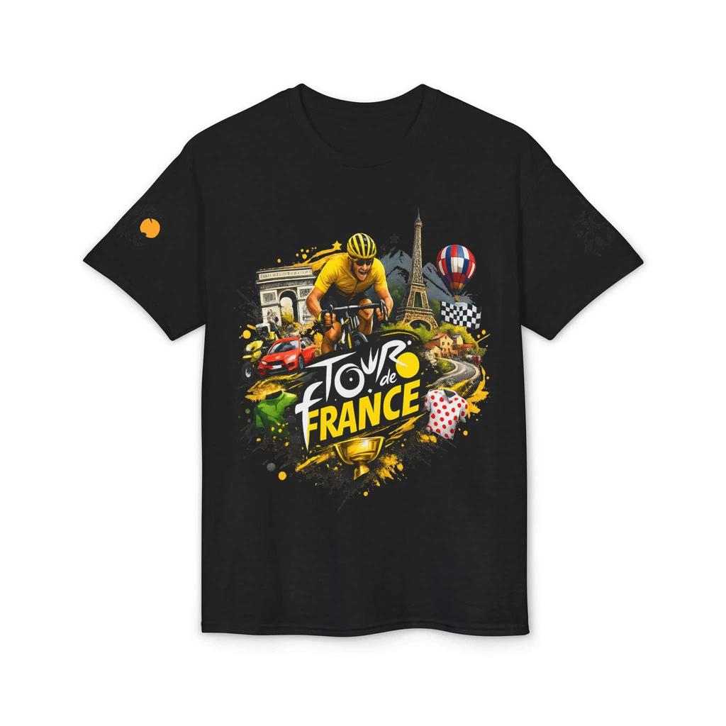 Tour De France Bicycle Race Tshirt Cycling Champion Jersey 2026 Summer New Unisex Unisex Cotton Oversized Tshirt Streetwear Y2K