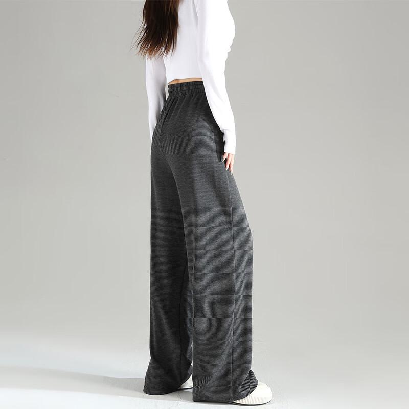 

TonLion Women s 2024 Fine Stripe Straight-Leg Pants S