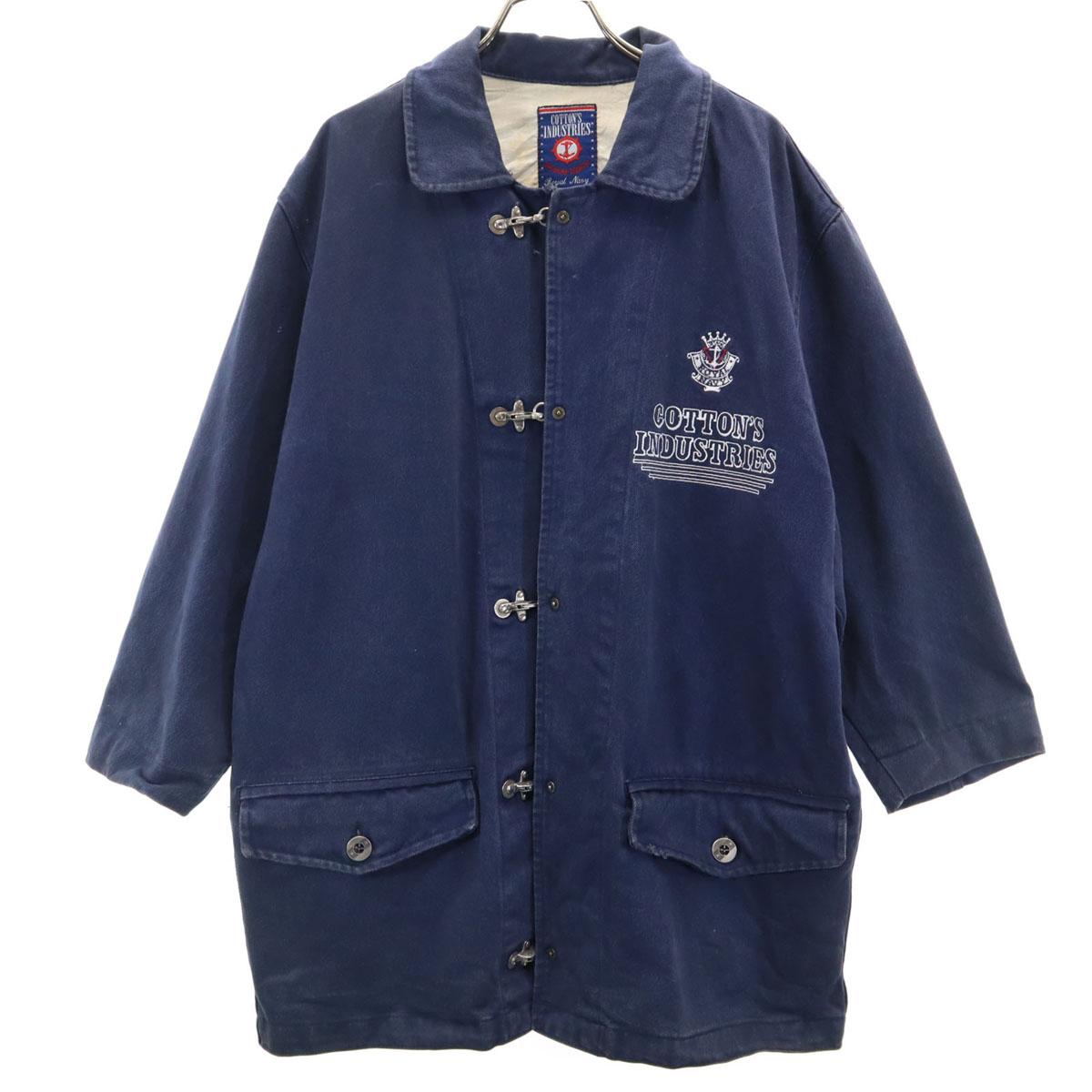 

COTTON S INDUSTRIES 80-е 90-е Куртка пожарного Старая S Темно-синий Мужская Б/У